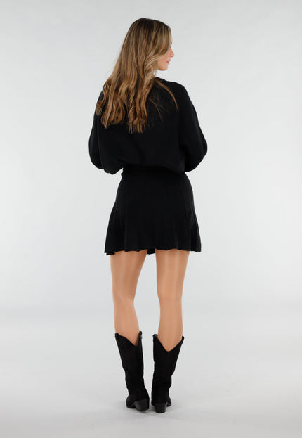 NEW171225 Zwarte Suède Cowboylaarzen