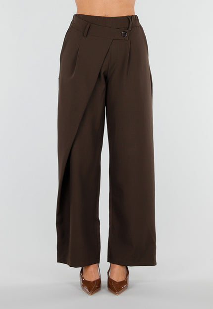 NEW180226 Bruine Barrel Pantalon