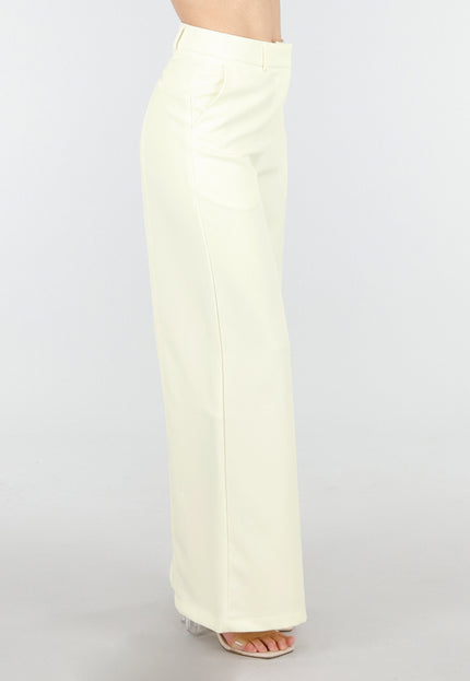 NEW180226 Butter Yellow Wide Leg Pantalon