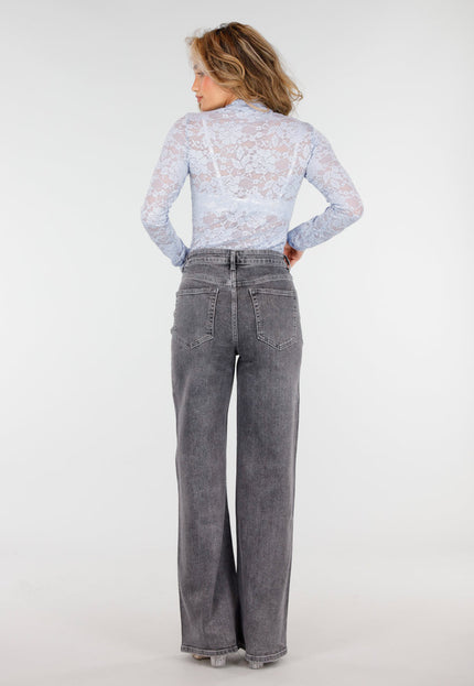 NEW180226 Lichtblauwe Kanten Col Top