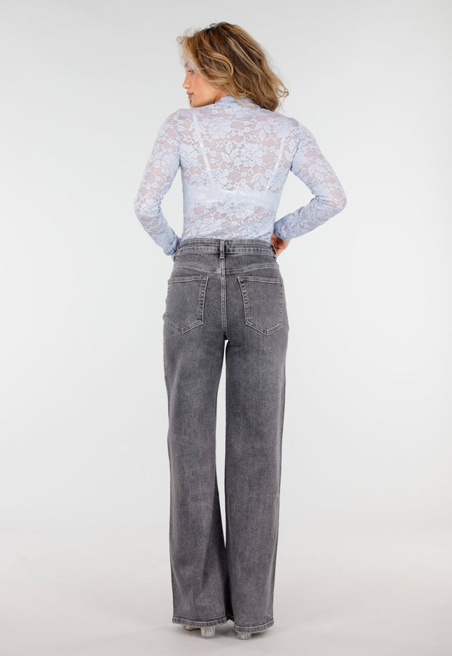 NEW180226 Lichtblauwe Kanten Col Top