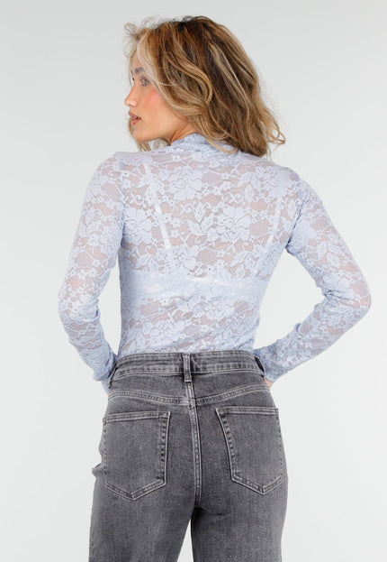 NEW180226 Lichtblauwe Kanten Col Top