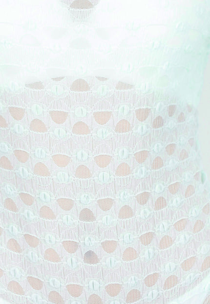 NEW180226 Mintgroene Mesh Body