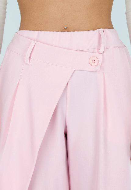 NEW180226 Roze Barrel Pantalon