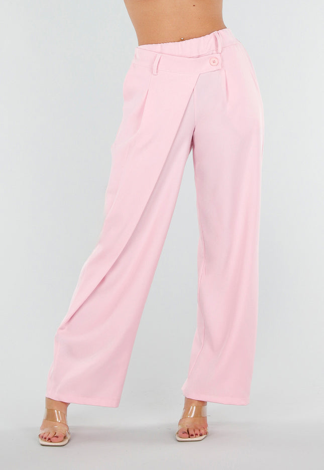 NEW180226 Roze Barrel Pantalon
