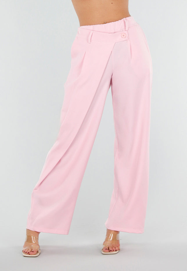 NEW180226 Roze Barrel Pantalon