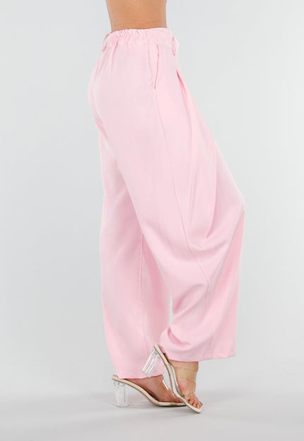NEW180226 Roze Barrel Pantalon