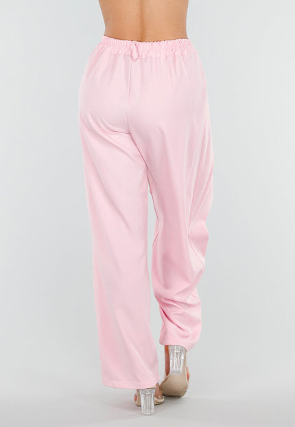 NEW180226 Roze Barrel Pantalon