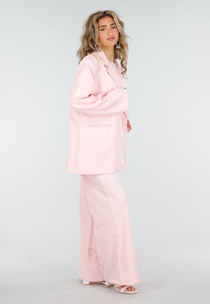 NEW180226 Roze Oversized Blazer