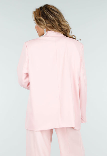 NEW180226 Roze Oversized Blazer