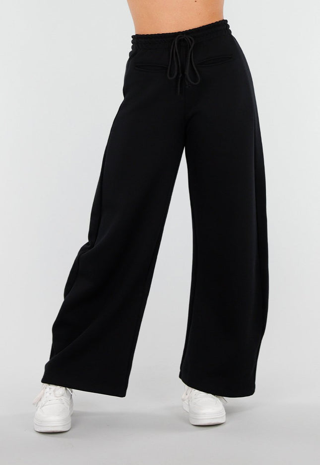 NEW180226 Zwarte Barrel Joggingbroek