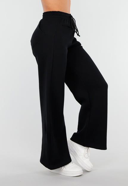 NEW180226 Zwarte Barrel Joggingbroek