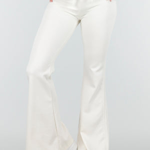 NEW180326 Beige Jogging Flared Broek