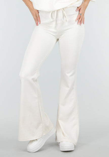 NEW180326 Beige Jogging Flared Broek