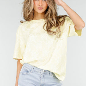 NEW180326 Butter Yellow Kant T-Shirt