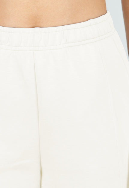 NEW180326 Crème Wide Leg Joggingbroek
