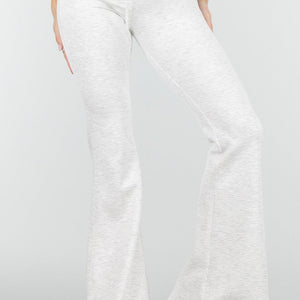 NEW180326 Grijze Jogging Flared Broek