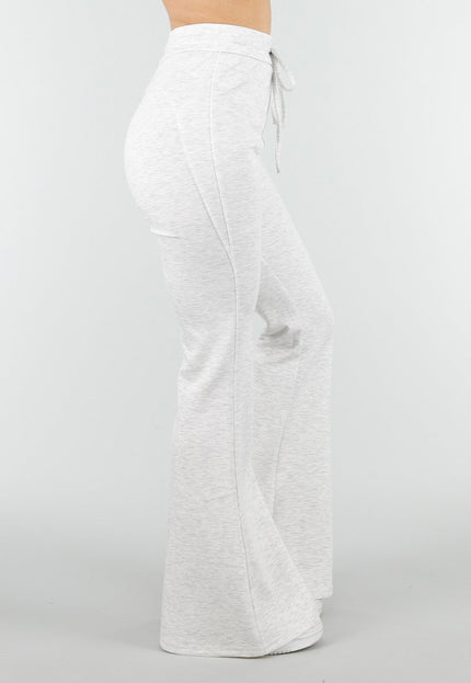 NEW180326 Grijze Jogging Flared Broek