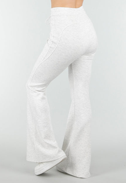 NEW180326 Grijze Jogging Flared Broek
