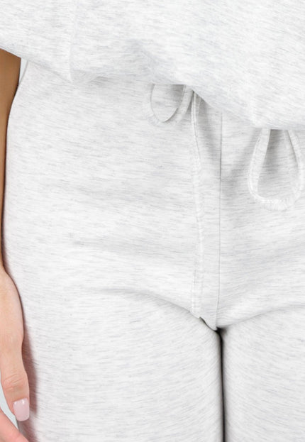 NEW180326 Grijze Jogging Flared Broek