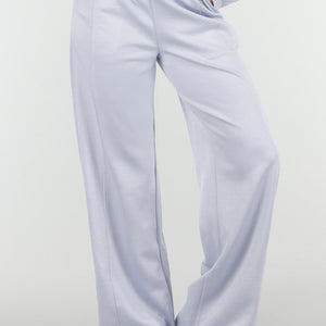 NEW180326 Lichtblauwe Wide Leg Joggingbroek