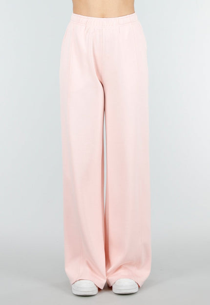 NEW180326 Lichtroze Wide Leg Joggingbroek