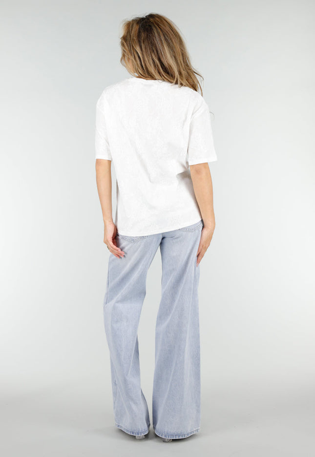 NEW180326 Wit Kant T-Shirt