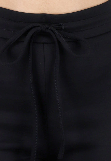 NEW180326 Zwarte Jogging Flared Broek