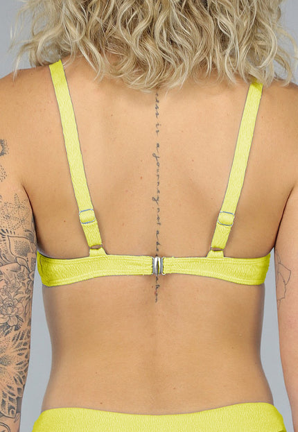 NEW180625 Felgele Push Up Bikinitop Met Beugels