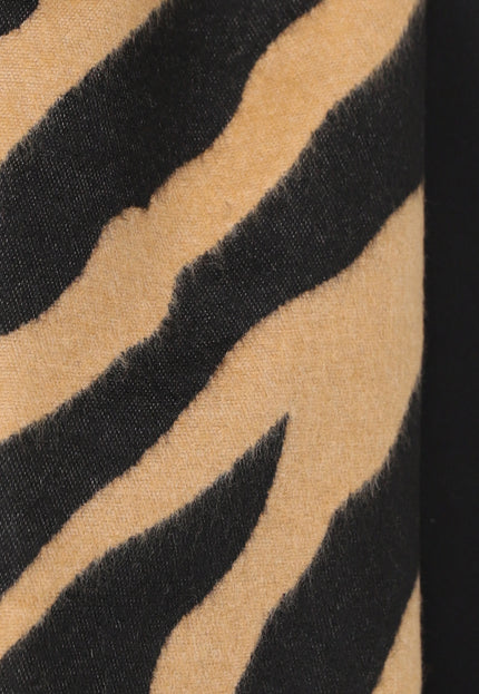 NEW1809 Grote Camel Zebra Print Sjaal