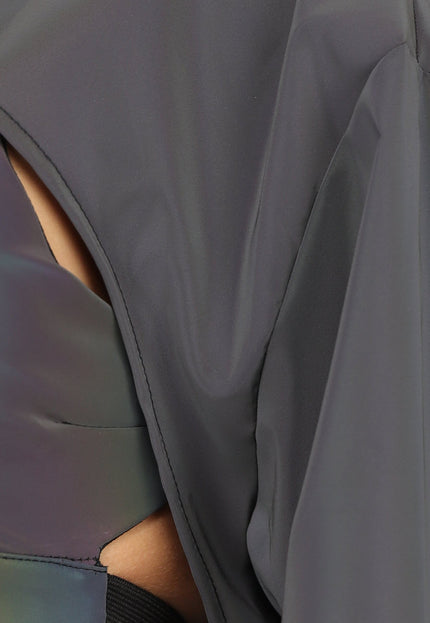 NEW1812 Reflecterende Bolero met Cape Look