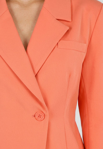 NEW190826 Koraal Double Breasted Blazer