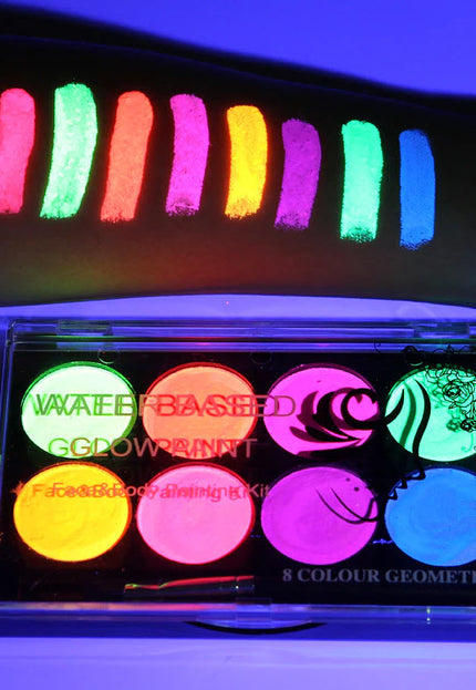 NEW1910 Glow in the Dark Body en Gezicht Verf