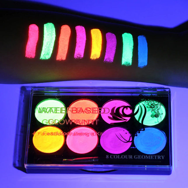NEW1910 Glow in the Dark Body en Gezicht Verf
