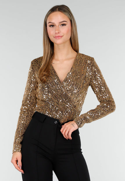 Gouden Pailletten Glitter Body