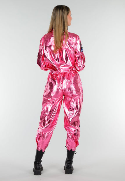 KOSTUUM Roze Astronaut Jumpsuit