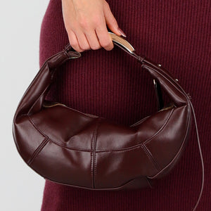 NEW191125 Lederlook Handtas