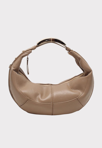 NEW191125 Lederlook Handtas