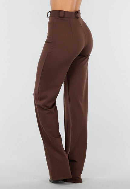 Tall Bruine Stretch Pantalon