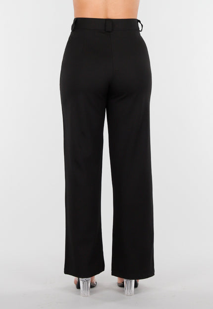 Zwarte Petite Stretch Pantalon