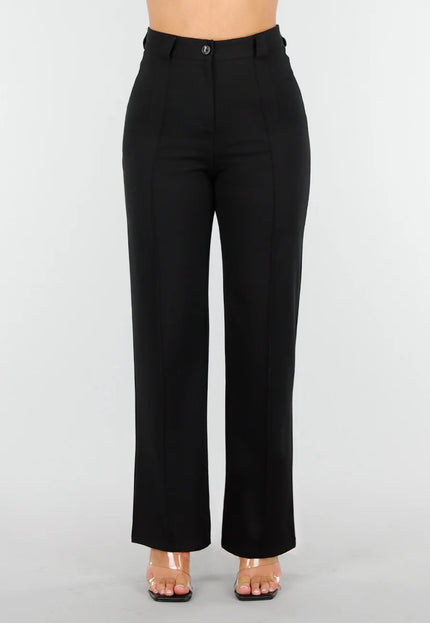 Zwarte Petite Stretch Pantalon