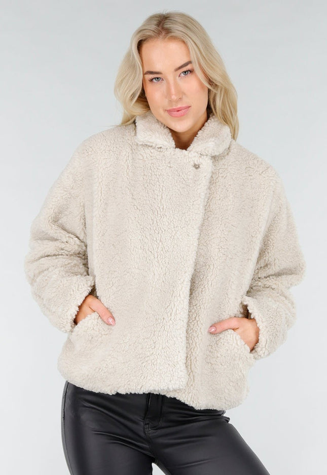 NEW191225 Beige Teddy Jas