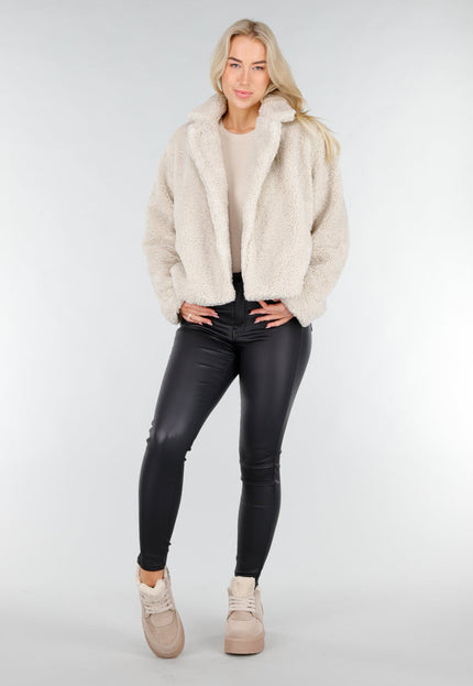 NEW191225 Beige Teddy Jas