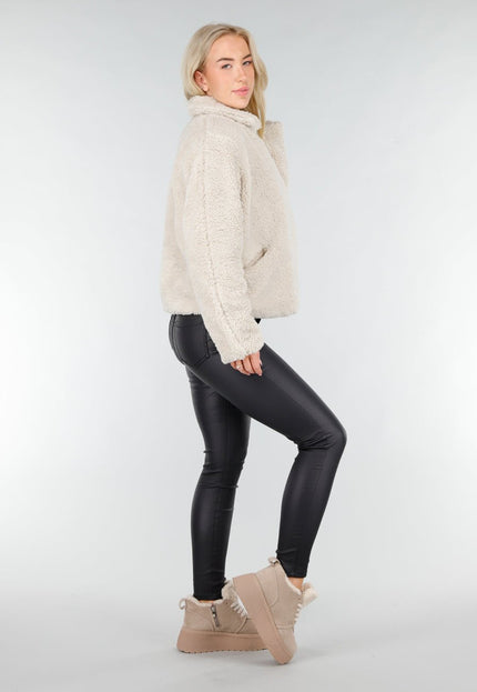 NEW191225 Beige Teddy Jas