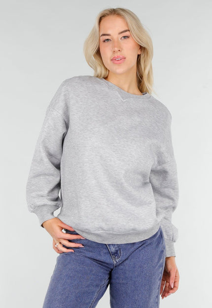 NEW191225 Grijze Oversized Sweater