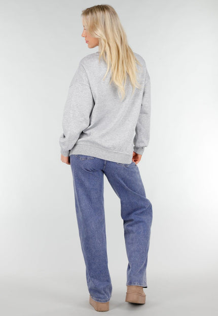 NEW191225 Grijze Oversized Sweater