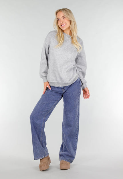 NEW191225 Grijze Oversized Sweater