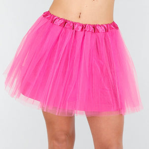 NEW191225 Neon Roze Tule Rok
