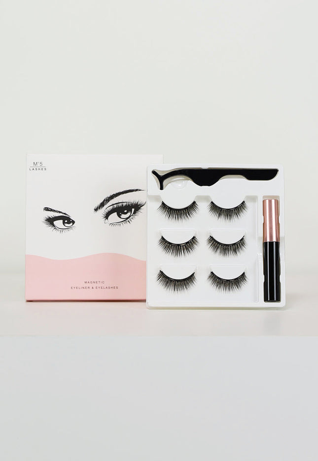 NEW2003 Magnetic Volume Lashes met Doll Eye Set van 3