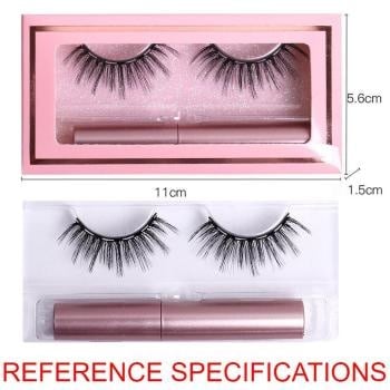 NEW2003 Magnetische Wimper Set met Lange Natuurlijke Look